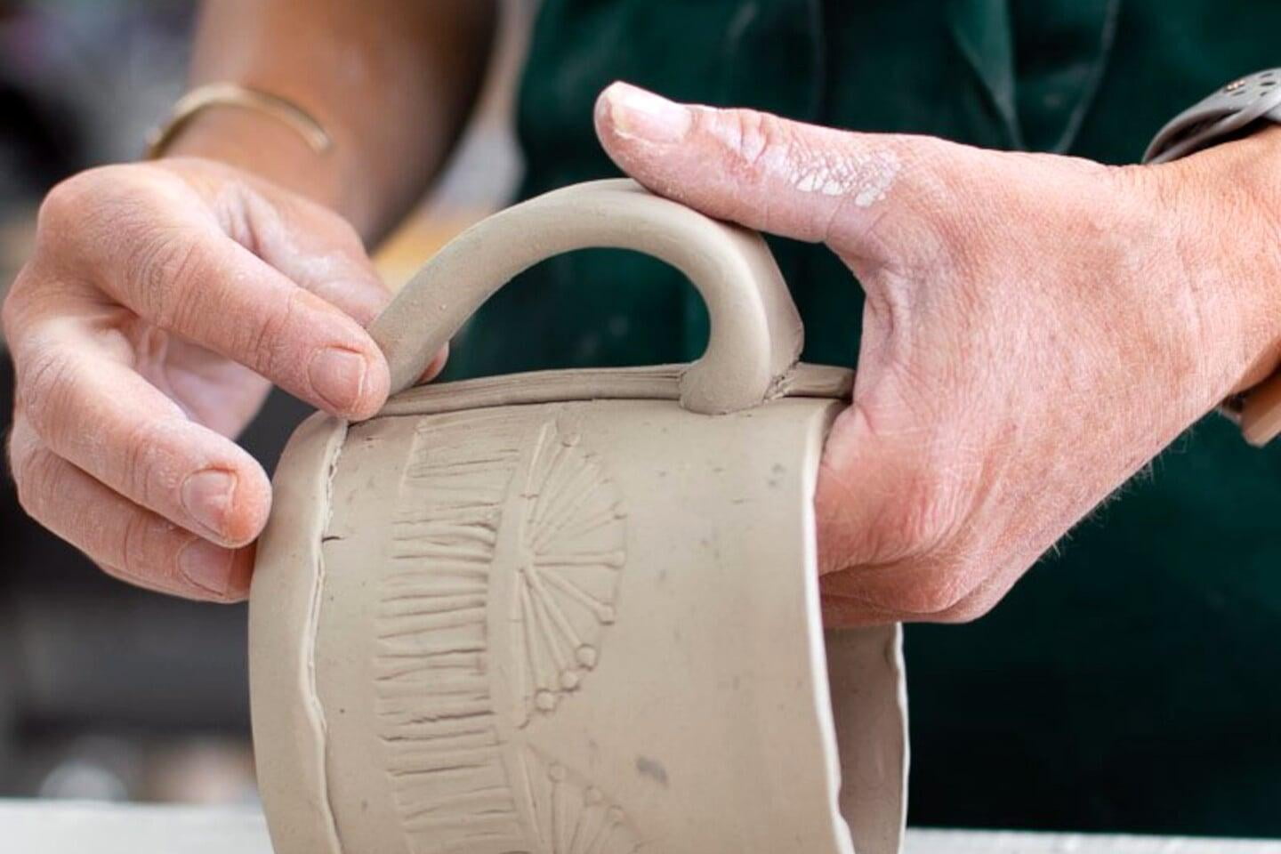 Hand Building Pottery Class with Summer Brendlinger at Talent Maker City